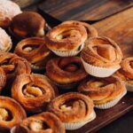 bunch of cinnamon swirl bread